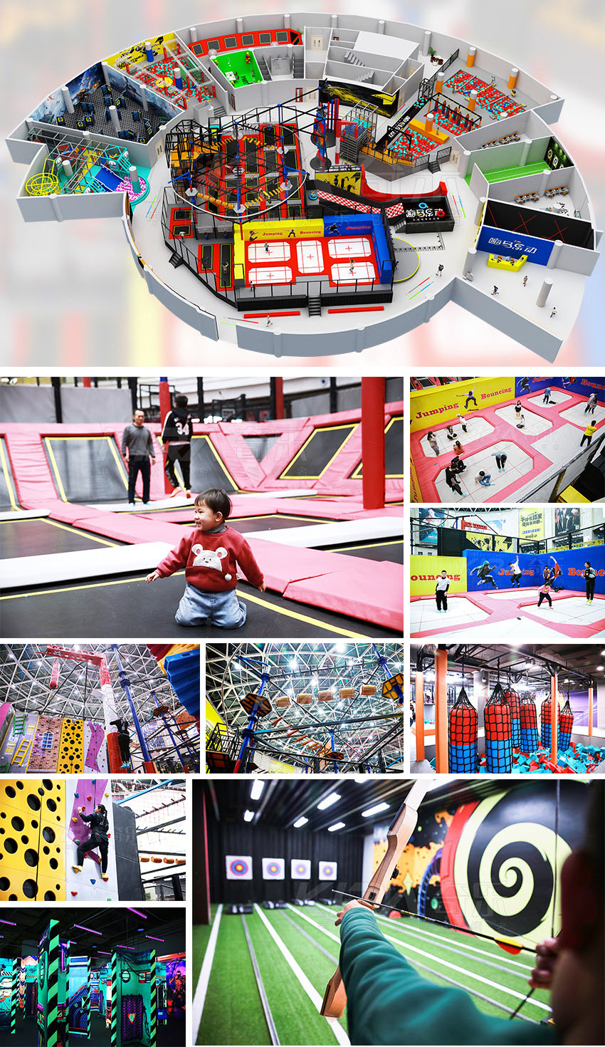 河北保定萬(wàn)達(dá)嗨馬樂(lè)動(dòng)蹦床運(yùn)動(dòng)公園