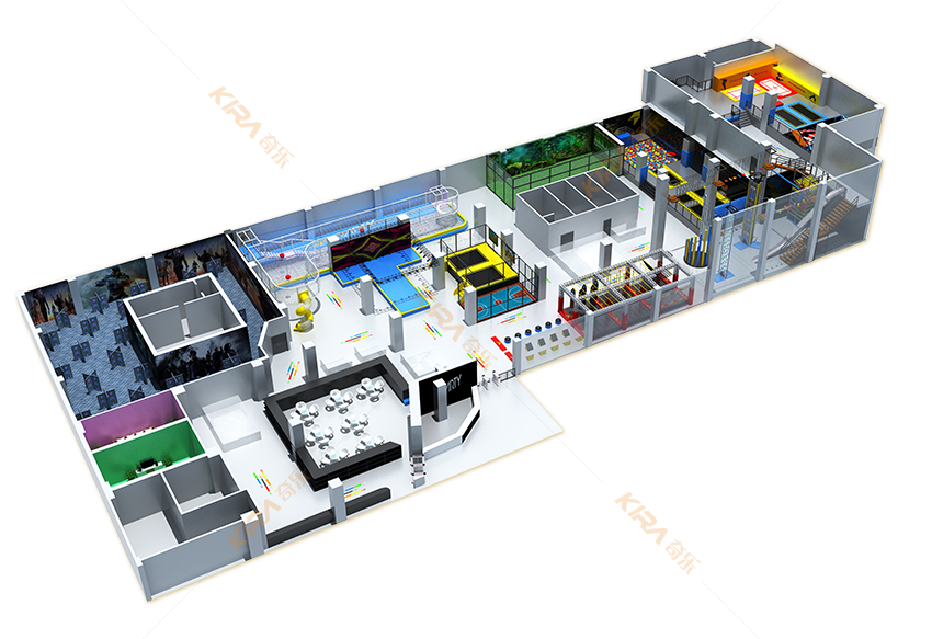 惠州室內(nèi)游樂場設(shè)計效果圖